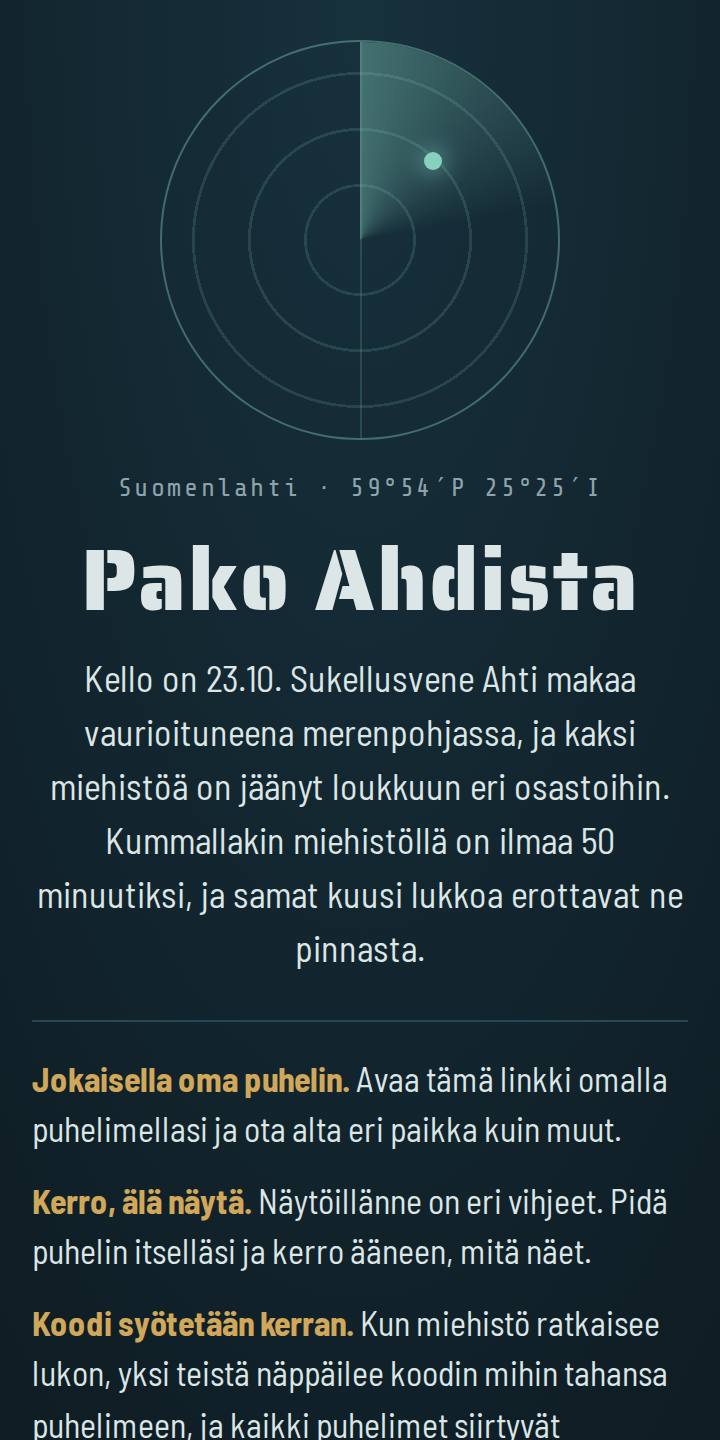 Aula: jokainen valitsee oman asemansa
