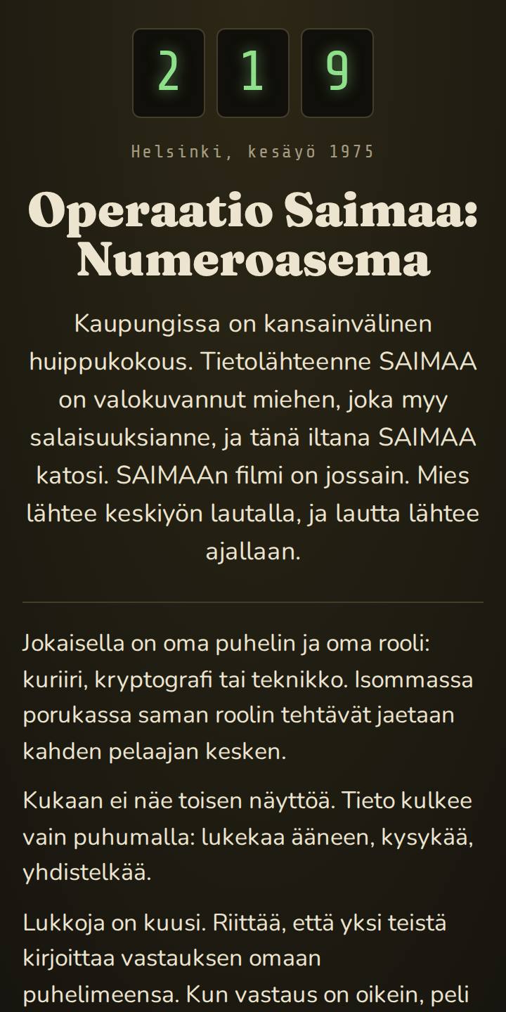 Aula: jokainen valitsee oman roolinsa